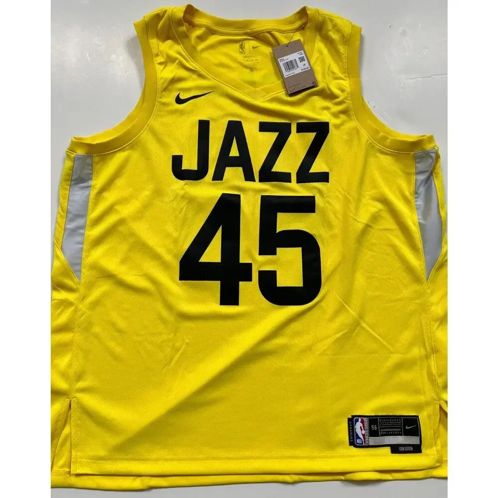 Nike Icon Edition Donovan Mitchell Utah Jazz Jersey DN2024-729 Men’s Sz 2XL 56